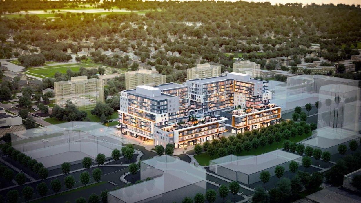 The Central Park Ajax project planned for Harwood Avenue South in Ajax.