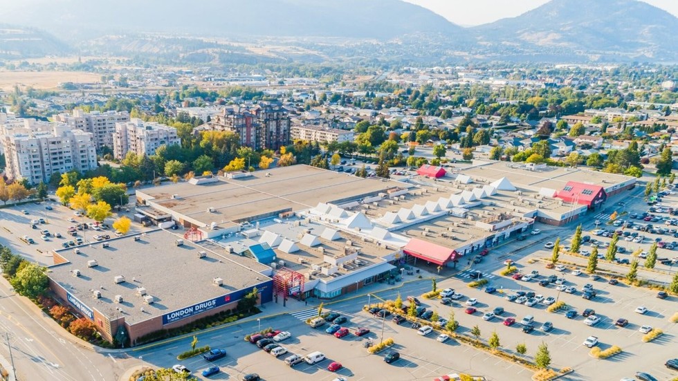 The Cherry Lane Shopping Centre at 2111 Main Street in Penticton.
