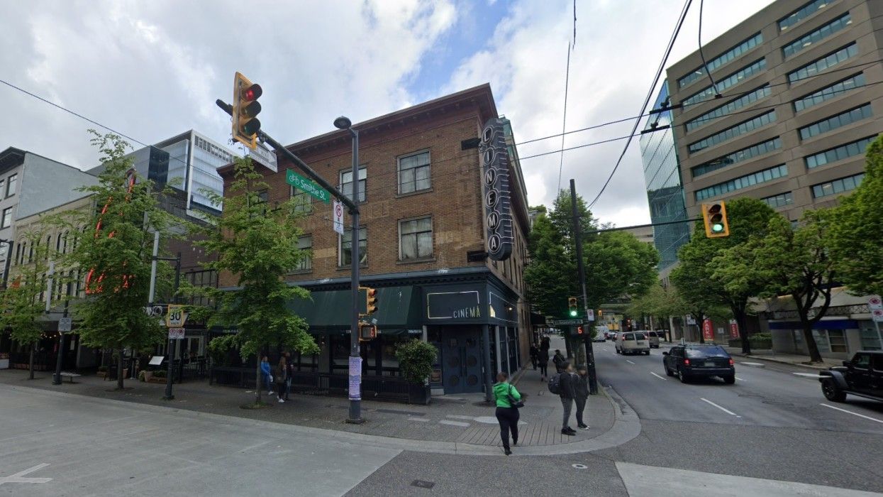 The Cinema Public House at 901 Granville Street in Vancouver.