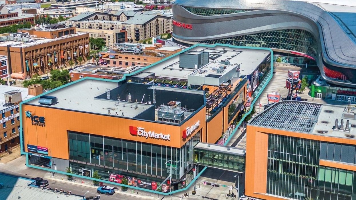 The Connect Centre at 10308 103 Street NW in Edmonton's Ice District.