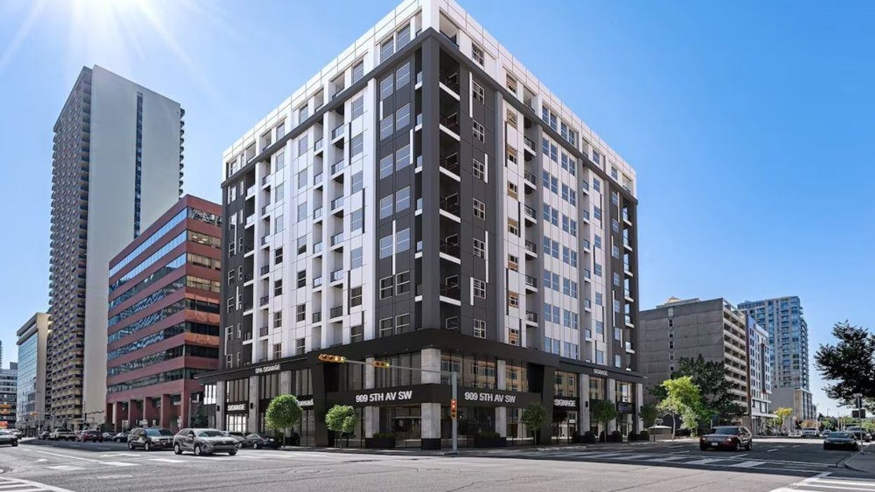 The Cornerstone - Downtown Calgary office conversion adaptive reuse