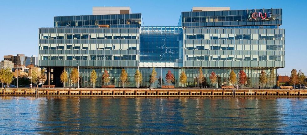 The Corus Quay Building at 25 Dockside Drive in Toronto.