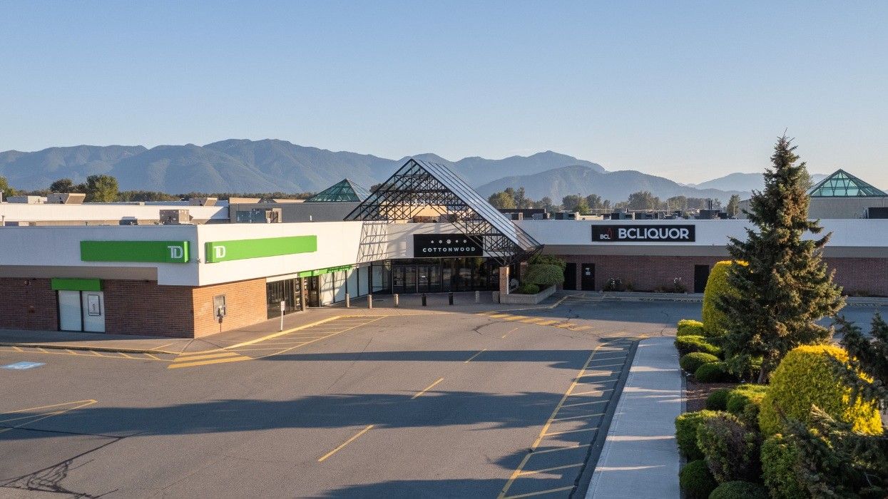 The Cottonwood Centre at 45585 Luckakuck Way in Chilliwack.