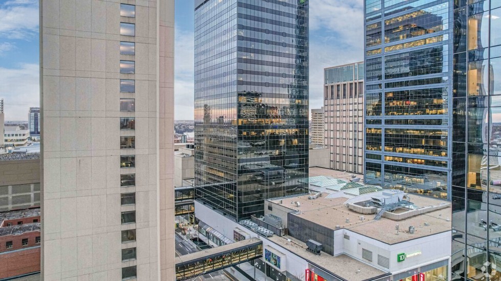 The Edmonton City Centre mall and office complex at 10025 102A Avenue in Edmonton.
