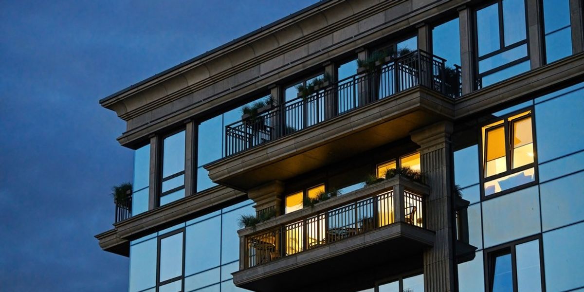 Stunning High End Apartment Buildings With Breathtaking Views And Green Spaces image