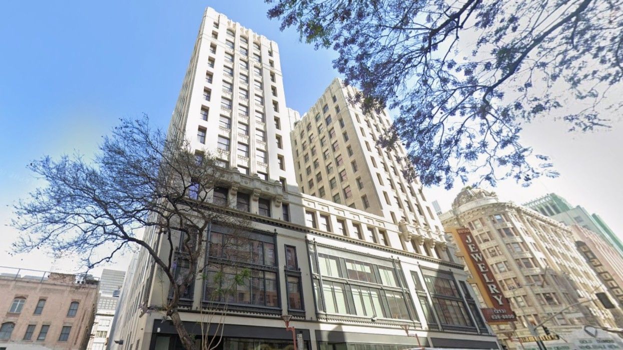 The Foreman & Clark building at 404 W 7th Street in downtown Los Angeles.