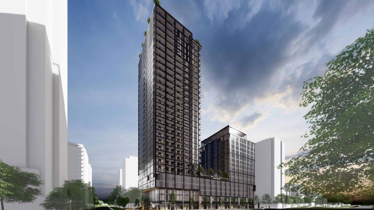 Peterson Moving Forward With 29-Storey Tower, 15-Storey Hotel On Cambie
