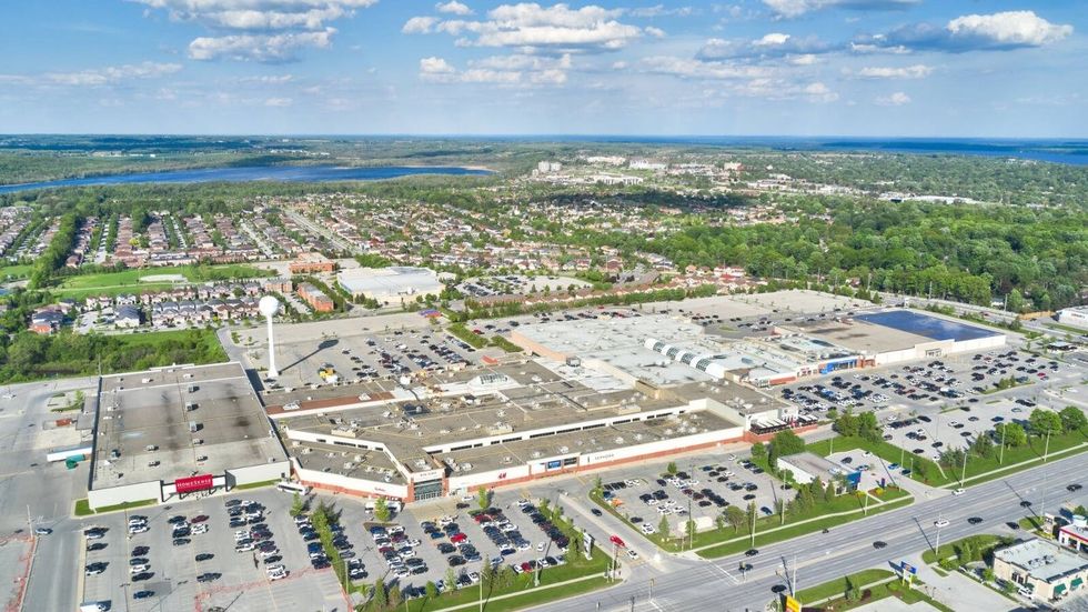 The Georgian Mall in Barrie, Ontario.