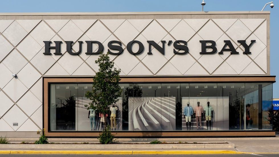 The Hudson's Bay store at the Hillcrest Mall in Richmond Hill, Ontario.