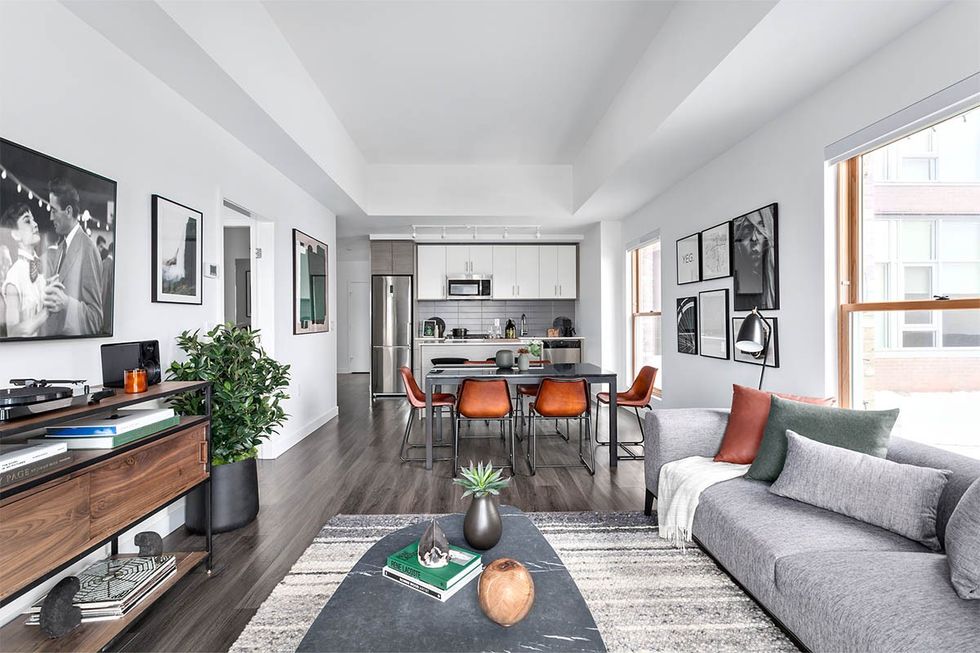 The interior of a unit at The MacLaren.