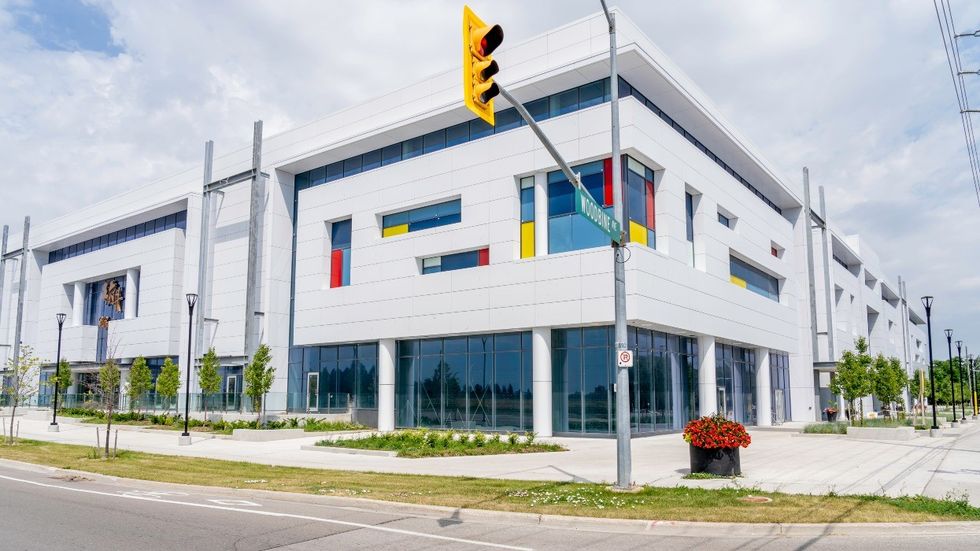 The King Square Shopping Centre at 9390 Woodbine Avenue in Markham, Ontario.