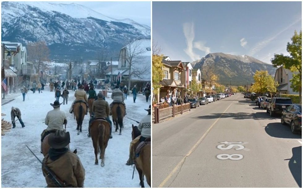 The Last of Us - Canmore 8th Avenue - Season 1 Film Locations