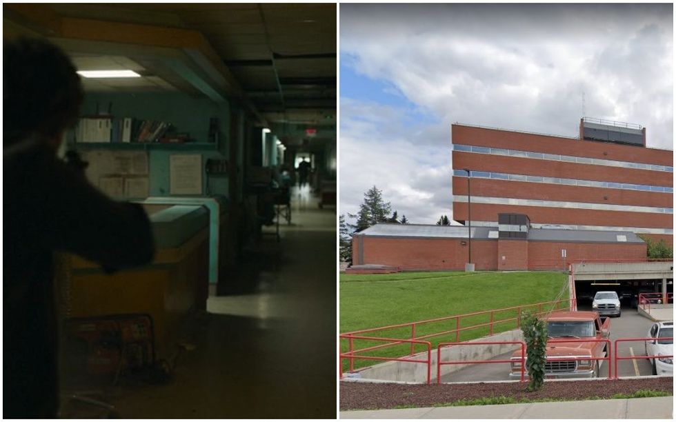 The Last of Us Season 1 Filming Locations -Queen Elizabeth II Ambulatory Care Centre - Alberta