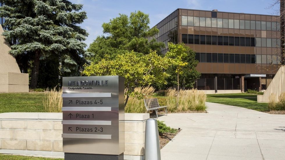 The Meadowvale Corporate Centre at 2000 Argentia Road in Mississauga.