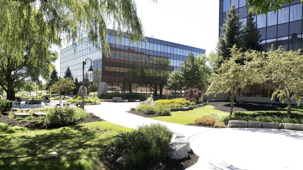 The Meadowvale Corporate Centre at 2000 Argentia Road in Mississauga.