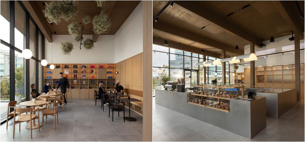 The Nemesis Coffee space inside Surrey Pavilion