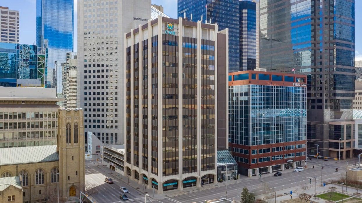 The office tower at 606 4th Street SW in Calgary.
