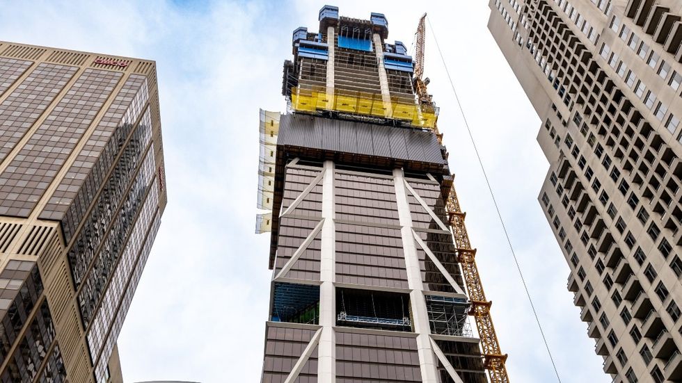 The One at 1 Bloor Street W, which has been under receivership since October 2023.