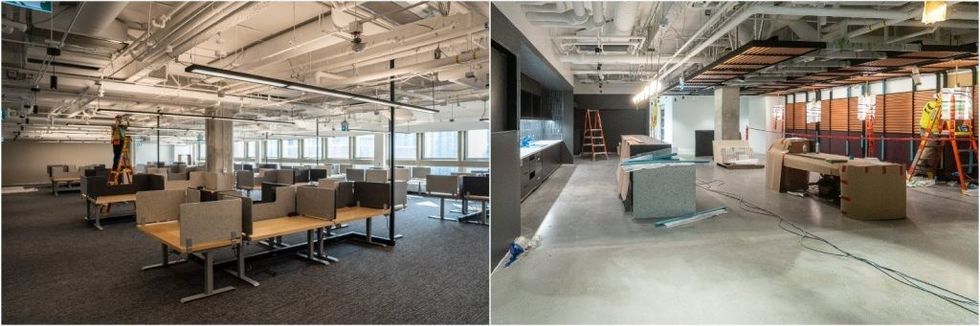 The Post - Downtown Vancouver Amazon Office - South Tower Interior