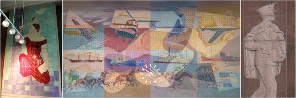 The Post Downtown Vancouver - Retail Concourse Artwork - Paul Huba - Oliver Fisher