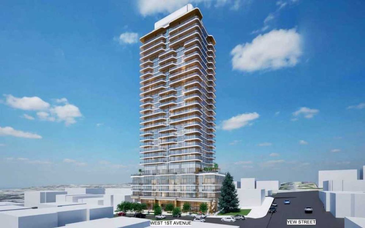 Millennium Ups Proposed Kitsilano Rental Tower To 26 Storeys, Adding Hotel