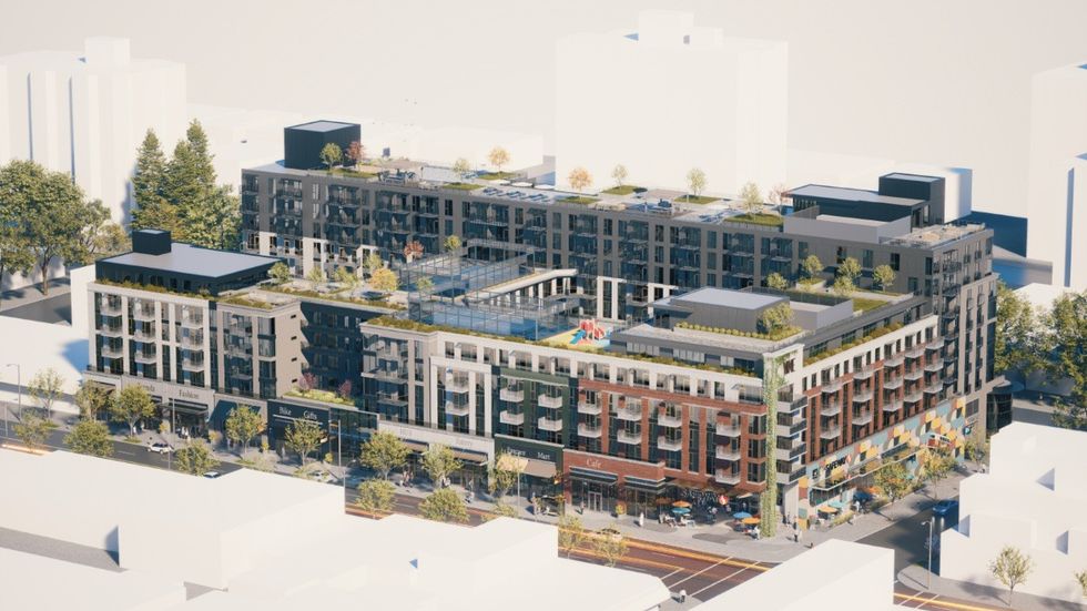 The proposal for 2315 West 4th Avenue in Kitsilano neighbourhood of Vancouver.
