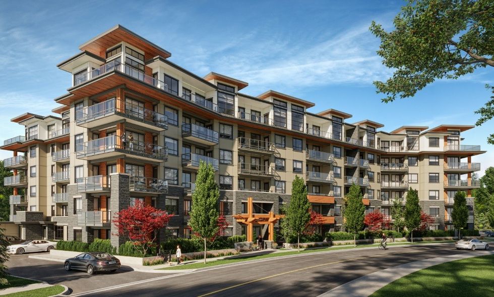 The proposed rental building planned for Stratford Wynd.