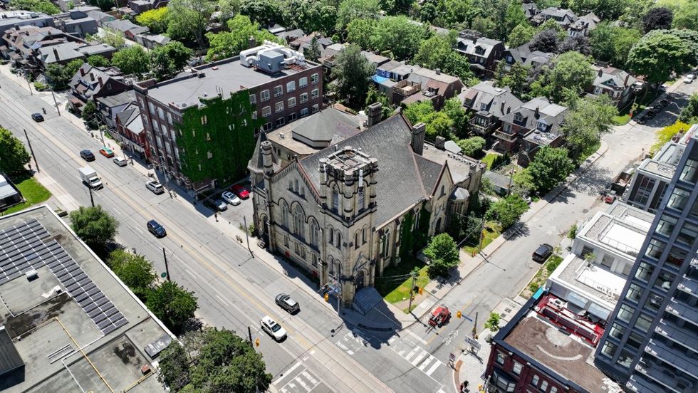 The Randolph Theatre at 736 Bathurst Street in Toronto.