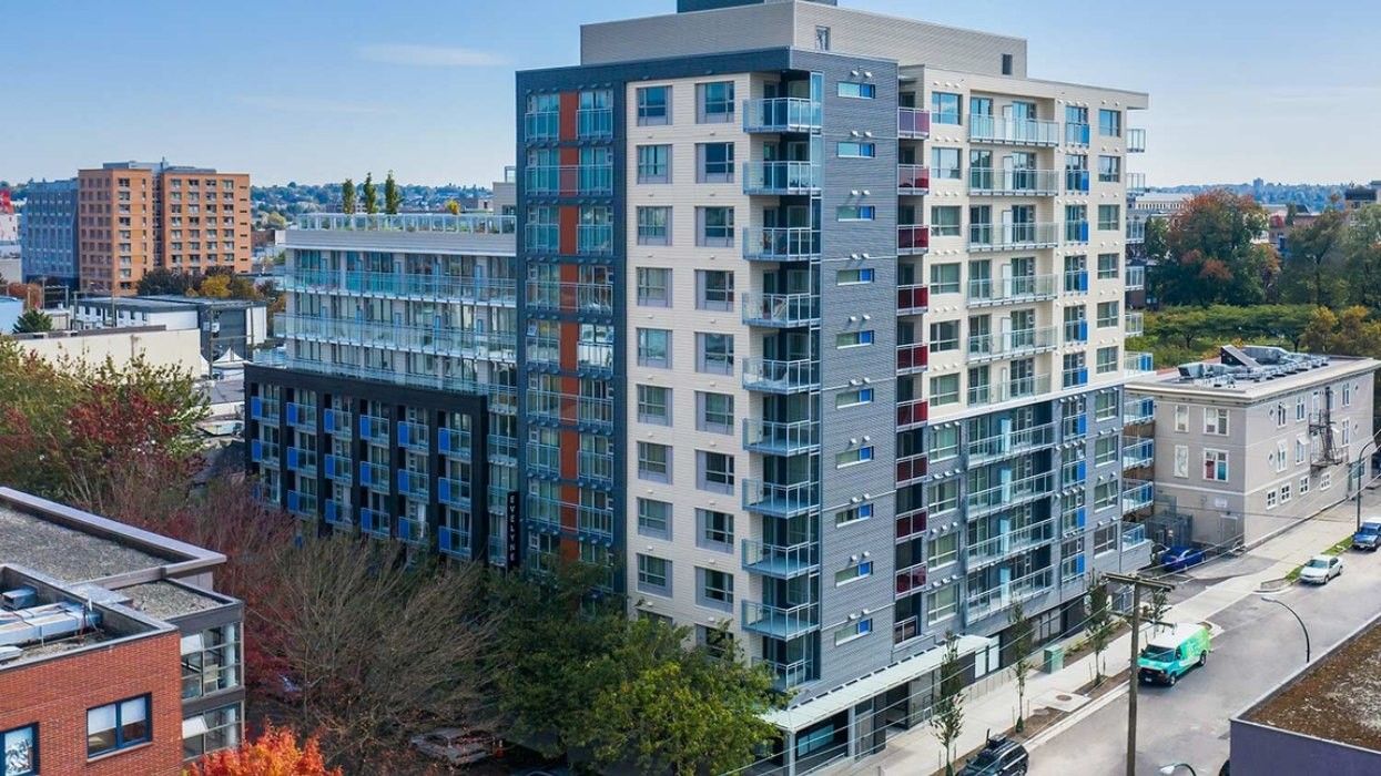 The Roddan Lodge at 124 Dunlevy Avenue in Vancouver.