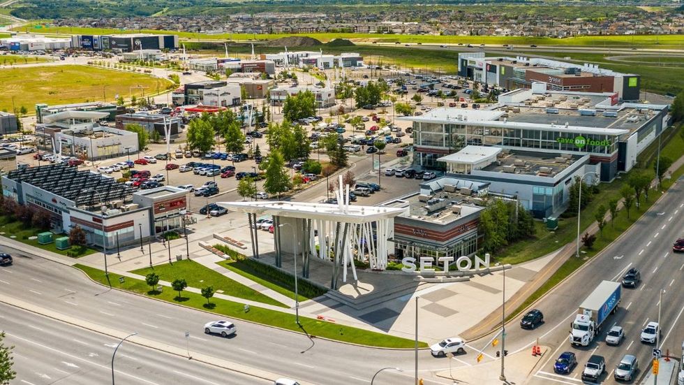 The Seton Gateway shopping centre in Calgary.