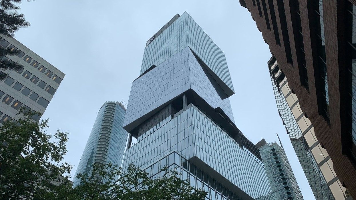 The Stack at 1133 Melville Street in Vancouver.