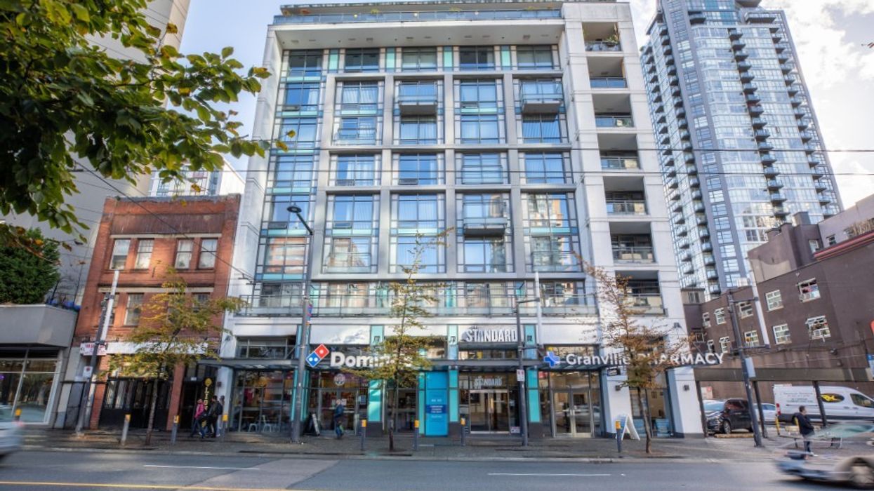 ​The Standard at 1142 Granville Street in Vancouver.