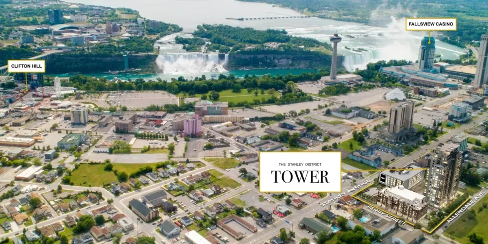 The Stanley District Tower site at 5528 Ferry Street.