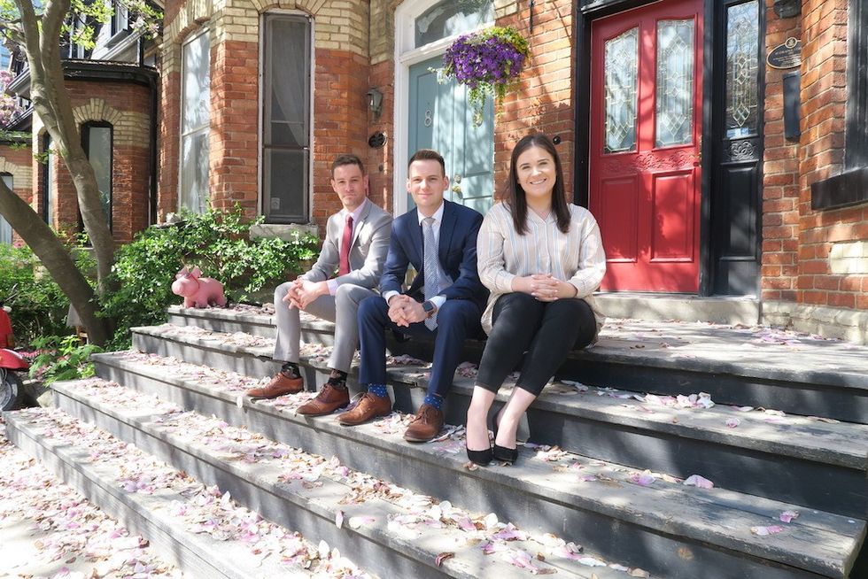 The storey team from left to right