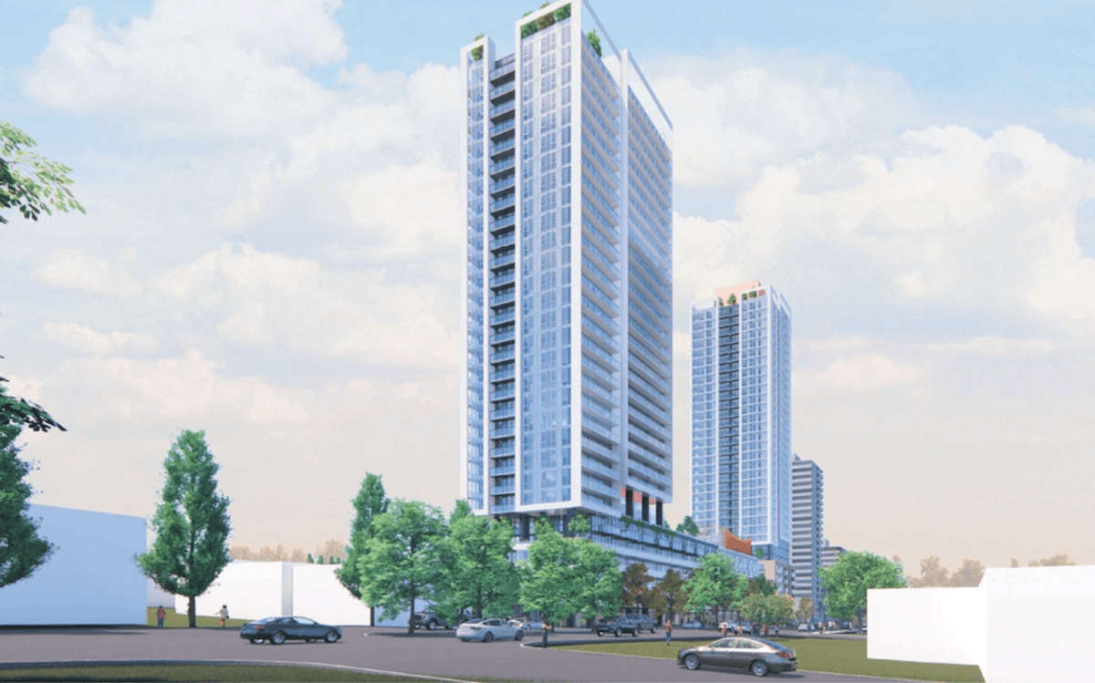 Peterson Proposes 34-, 29-Storey Rental Towers On SE Marine Drive