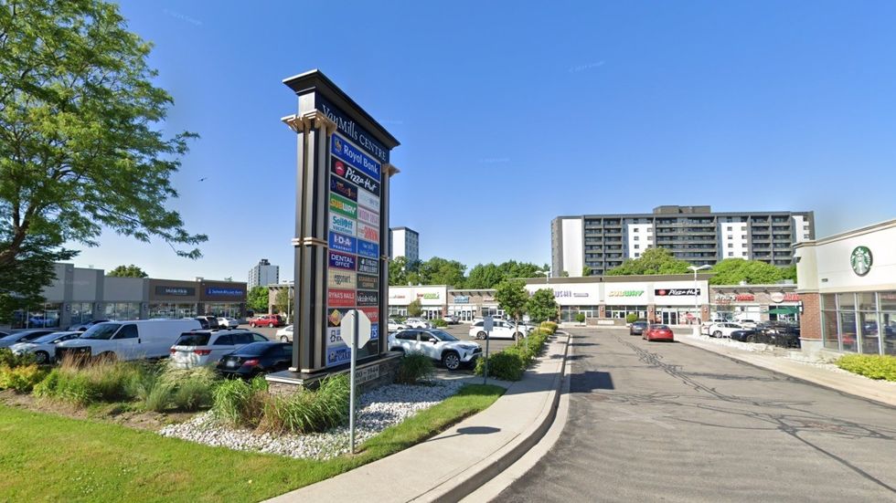 The Van MIlls Centre at 1944 Fowler Drive in Mississauga, as of May 2024.