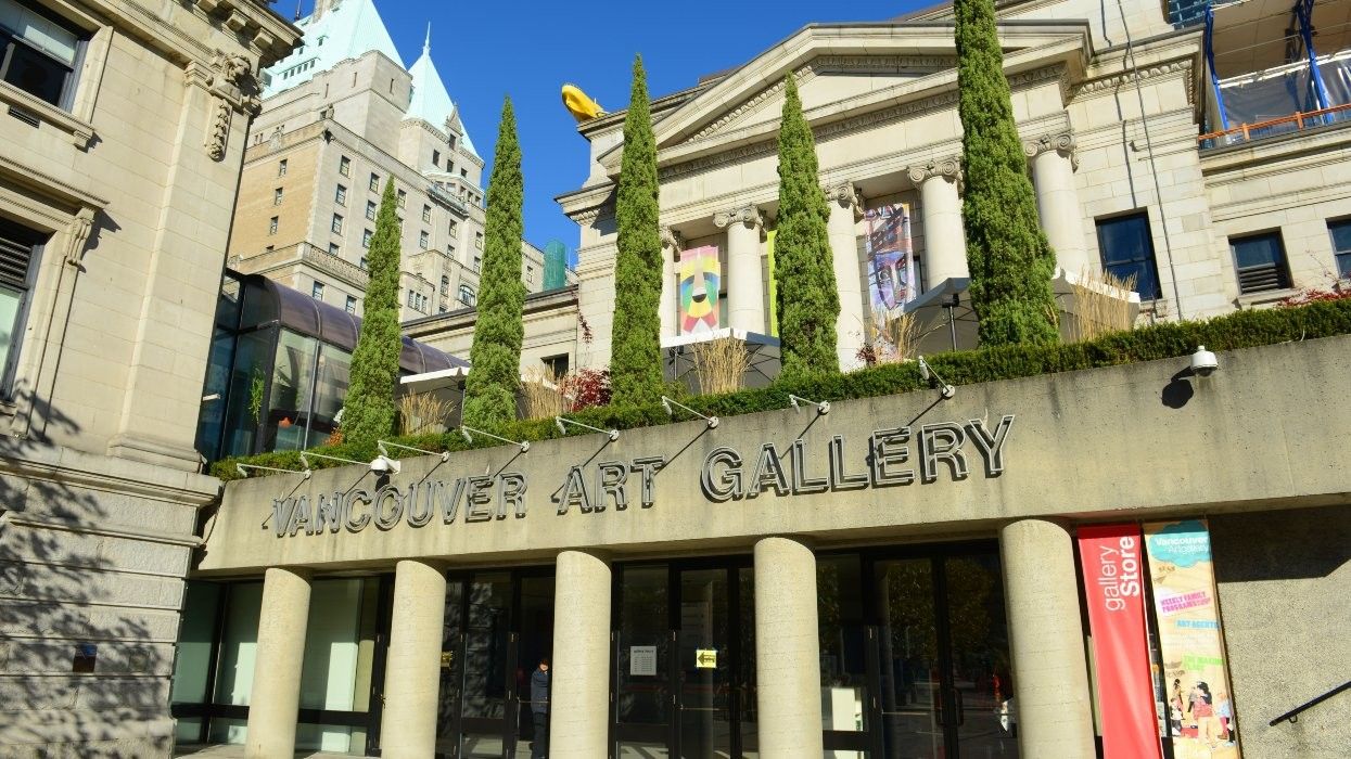 The Vancouver Art Gallery.