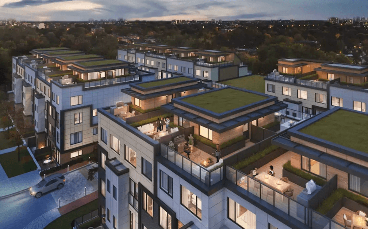 Toronto Townhouse Project With 65 Unsold Units Placed Under Creditor Protection