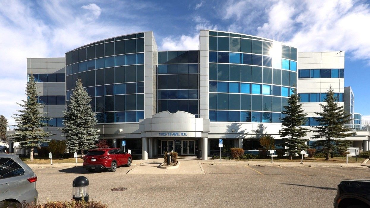 The Vista Heights office complex at 1925 & 1933 18th Avenue NE in Calgary.