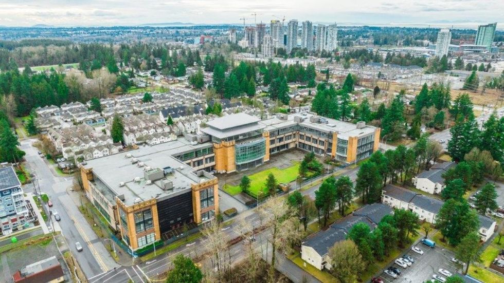 The Westfield Business Centre at 14178 104 Avenue in Surrey.