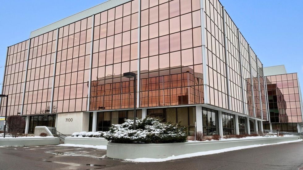 The Woodbine & Steeles Corporate Centre in Markham, Ontario.