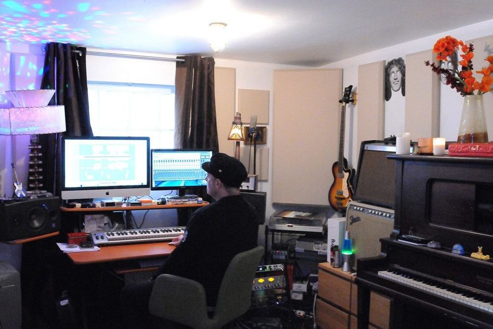 Tim's Garage 1 - Pic by Tracey Savein