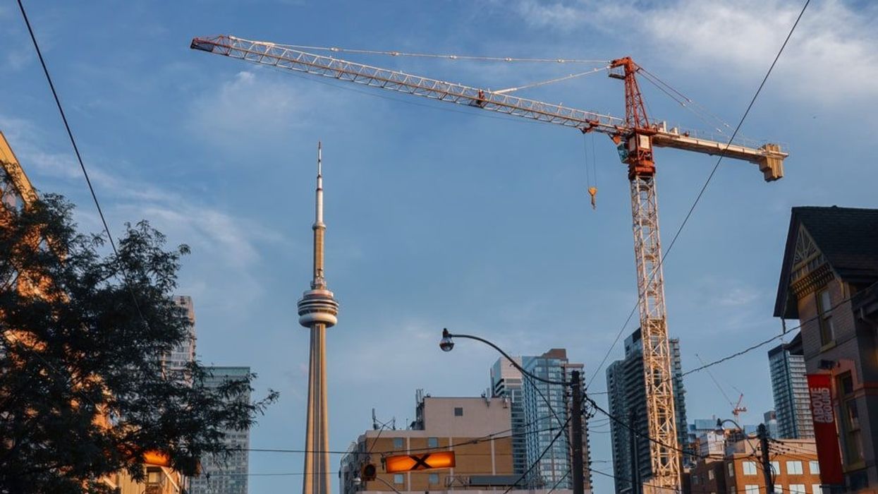 Toronto cranes