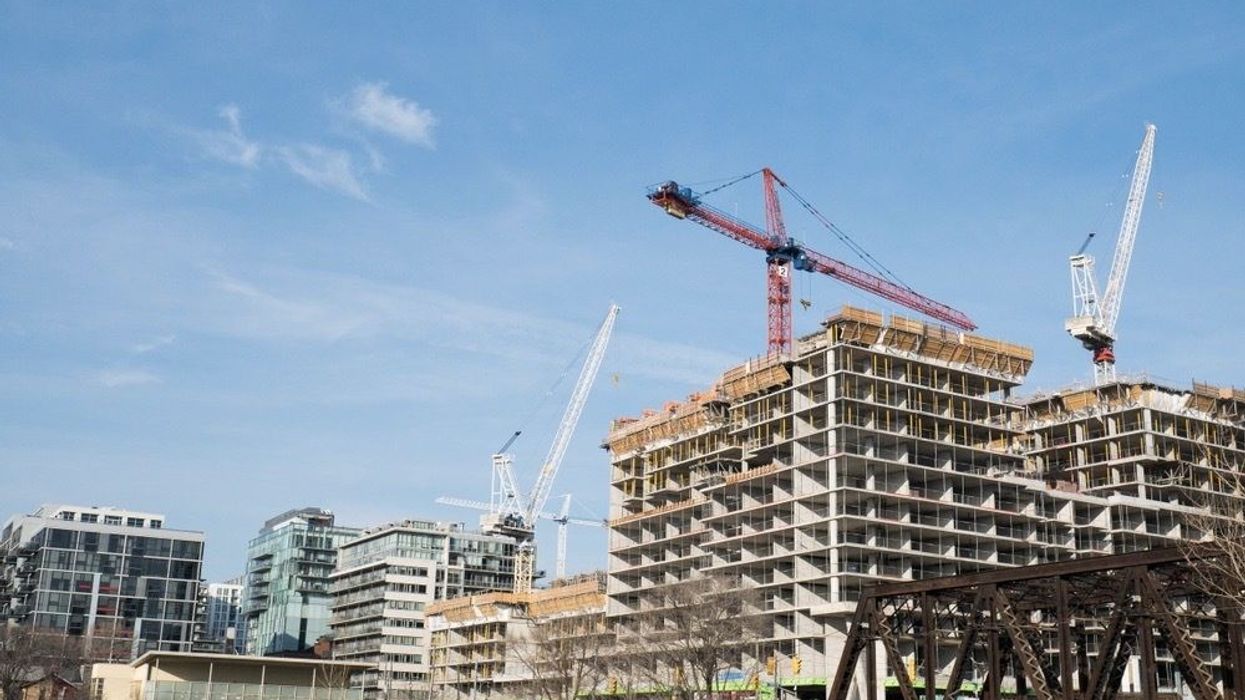 Toronto cranes