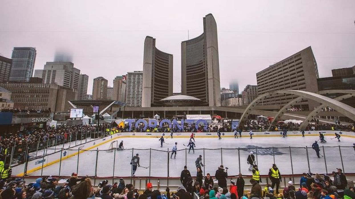 Toronto Maple Leafs Outdoor Practice January 9 2020 - In Play