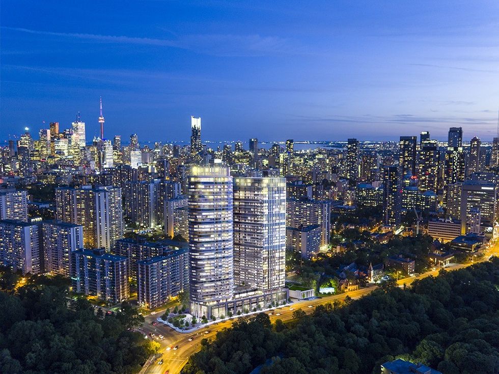 Toronto Real Estate - Via Bloor night