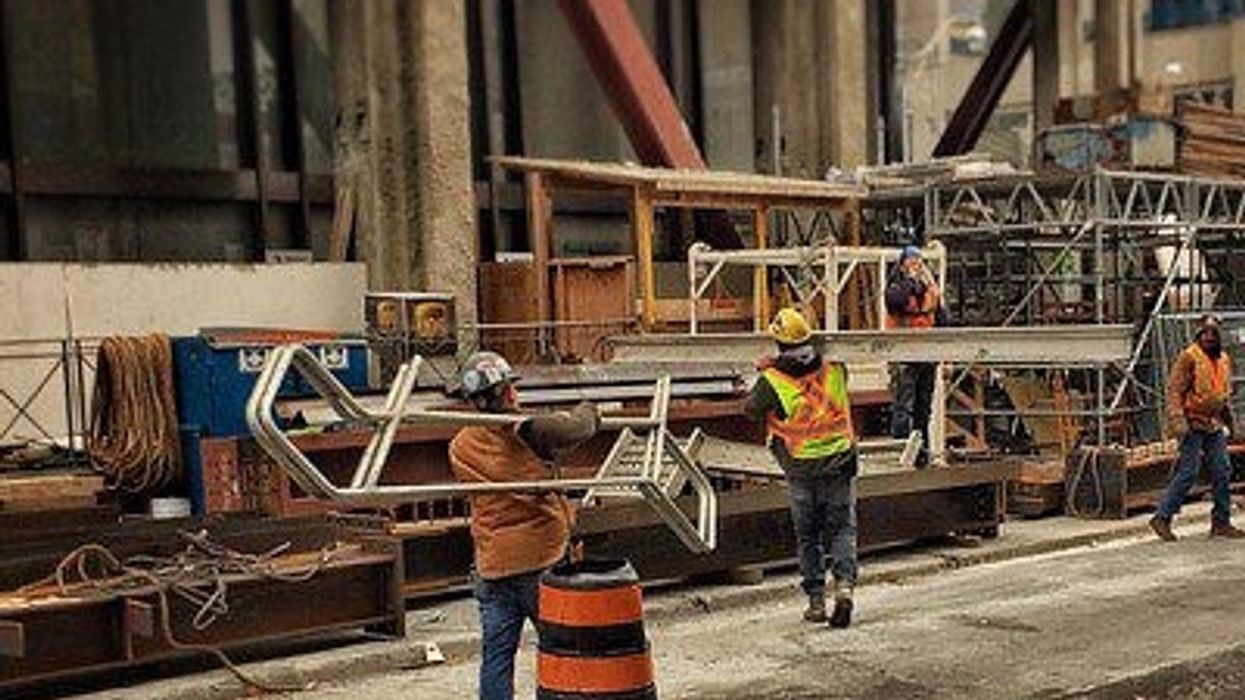 Toronto Road Closure At Broadview And Dundas