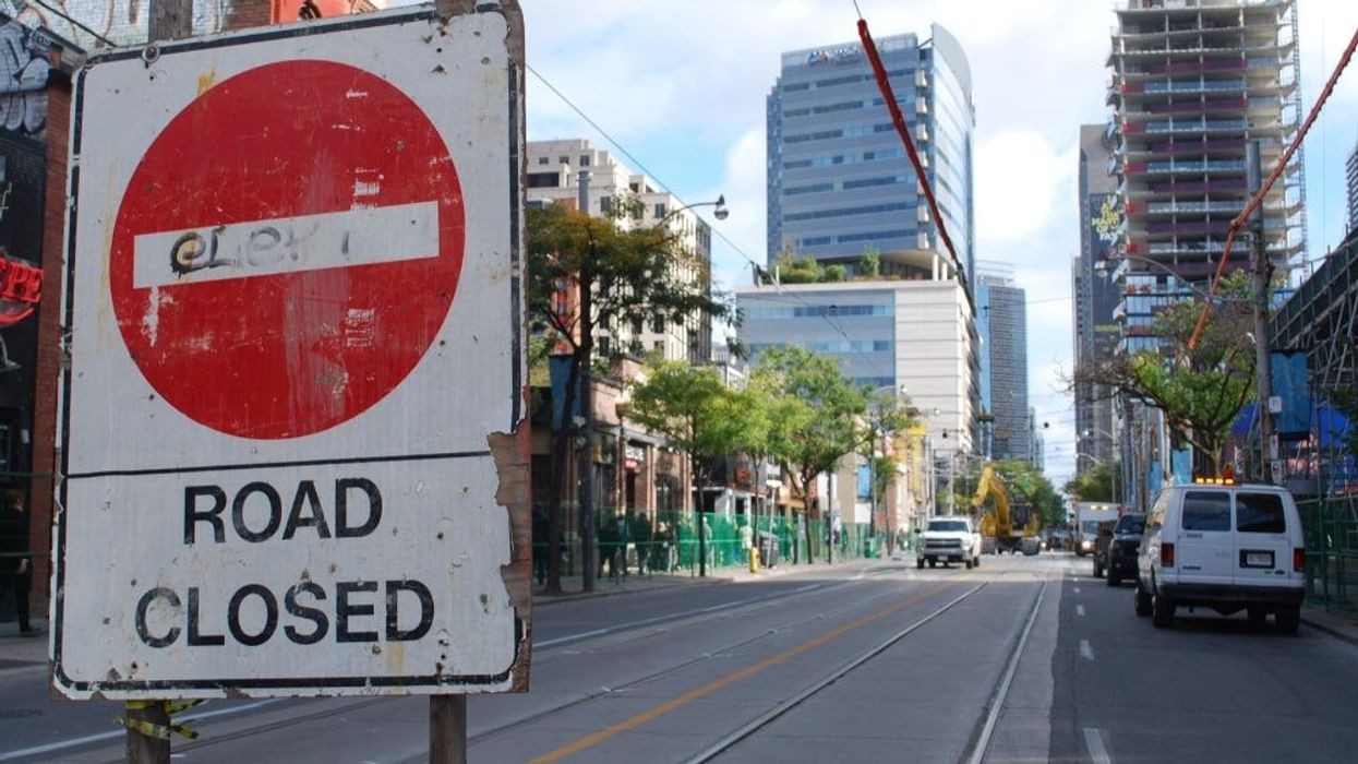 Toronto road closures