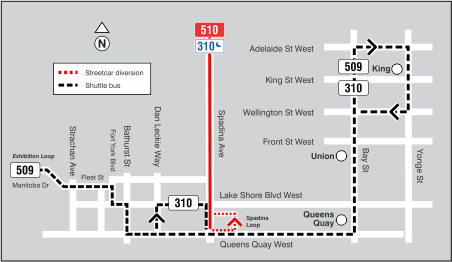 TTC Route Change