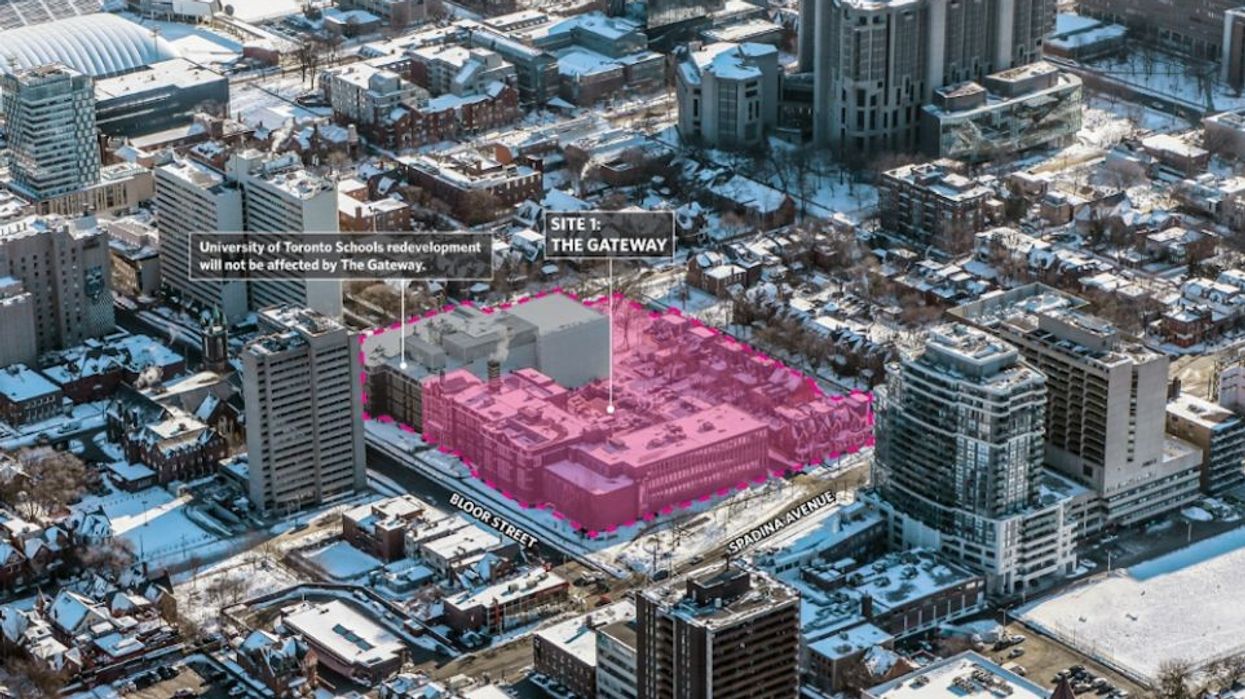 U of T selects Westbank for housing hub, The Gateway project